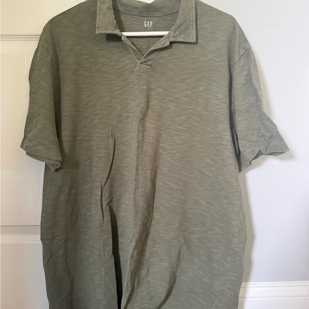 GAP Men's Sage Polo Shirt